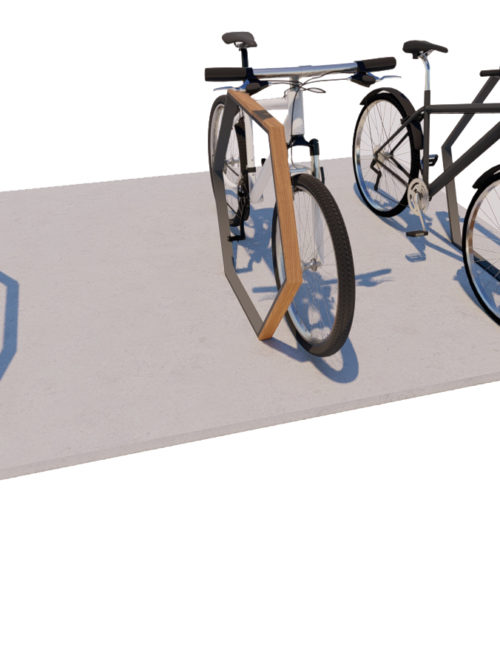 Hex Box Bicycle Rack