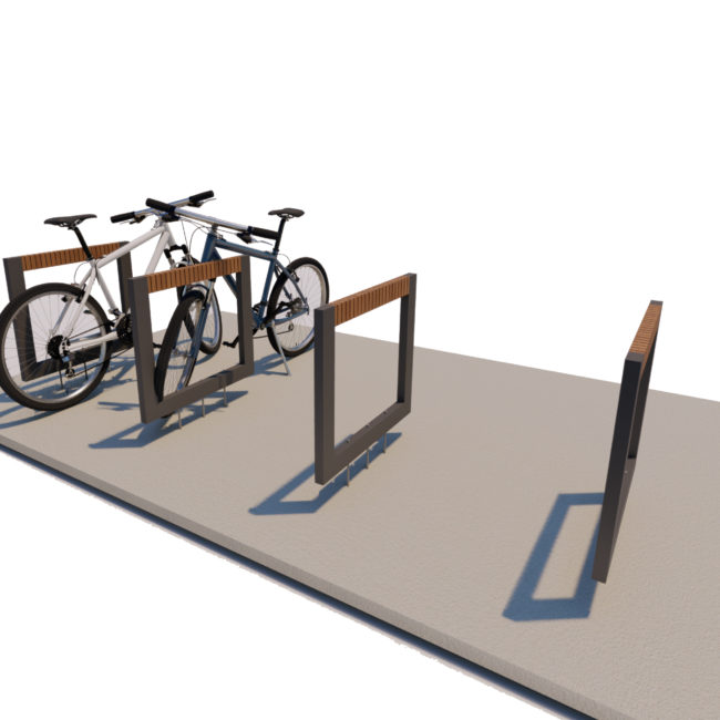 Sliced Bicycle Rack 2